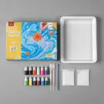 Marbling Paint Art Kit for Kids