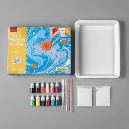 Marbling Paint Art Kit for Kids