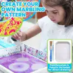 Marbling Paint Art Kit for Kids