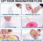 Marbling Paint Art Kit for Kids