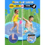 Non-Slip Splash Pad for Kids and Dog