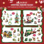 Holiday Countdown Calendar for Kids - Build & Play Christmas Blocks