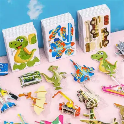 3D Cartoon Puzzle for Kids