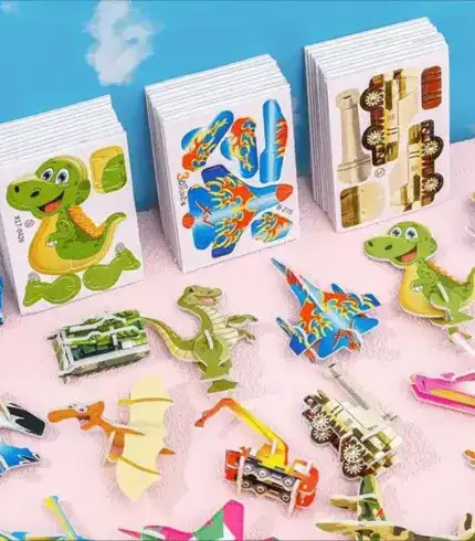 3D Cartoon Puzzle for Kids