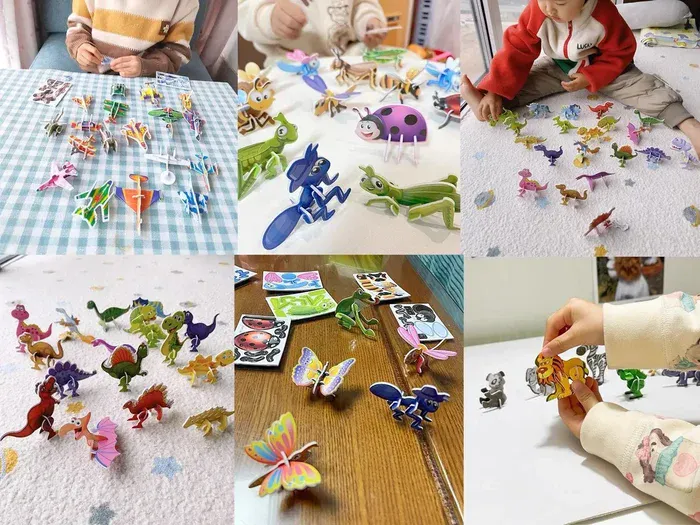 3D Cartoon Puzzle