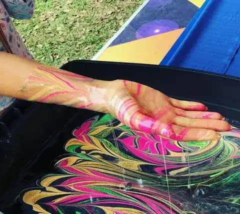 Water Marbling Paint Art Kit washable