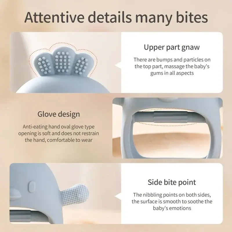 Teething Glove Usage