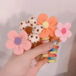Colorful Telephone Wire Hair Bands for Kids - Image 11