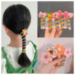 Colorful Telephone Wire Hair Bands for Kids - Image 2