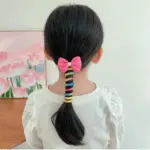 Colorful Telephone Wire Hair Bands for Kids - Image 8